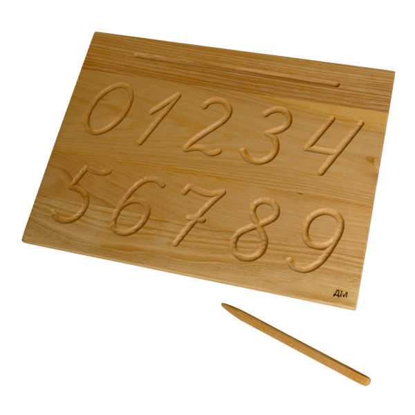 Дошка для письма з цифрами